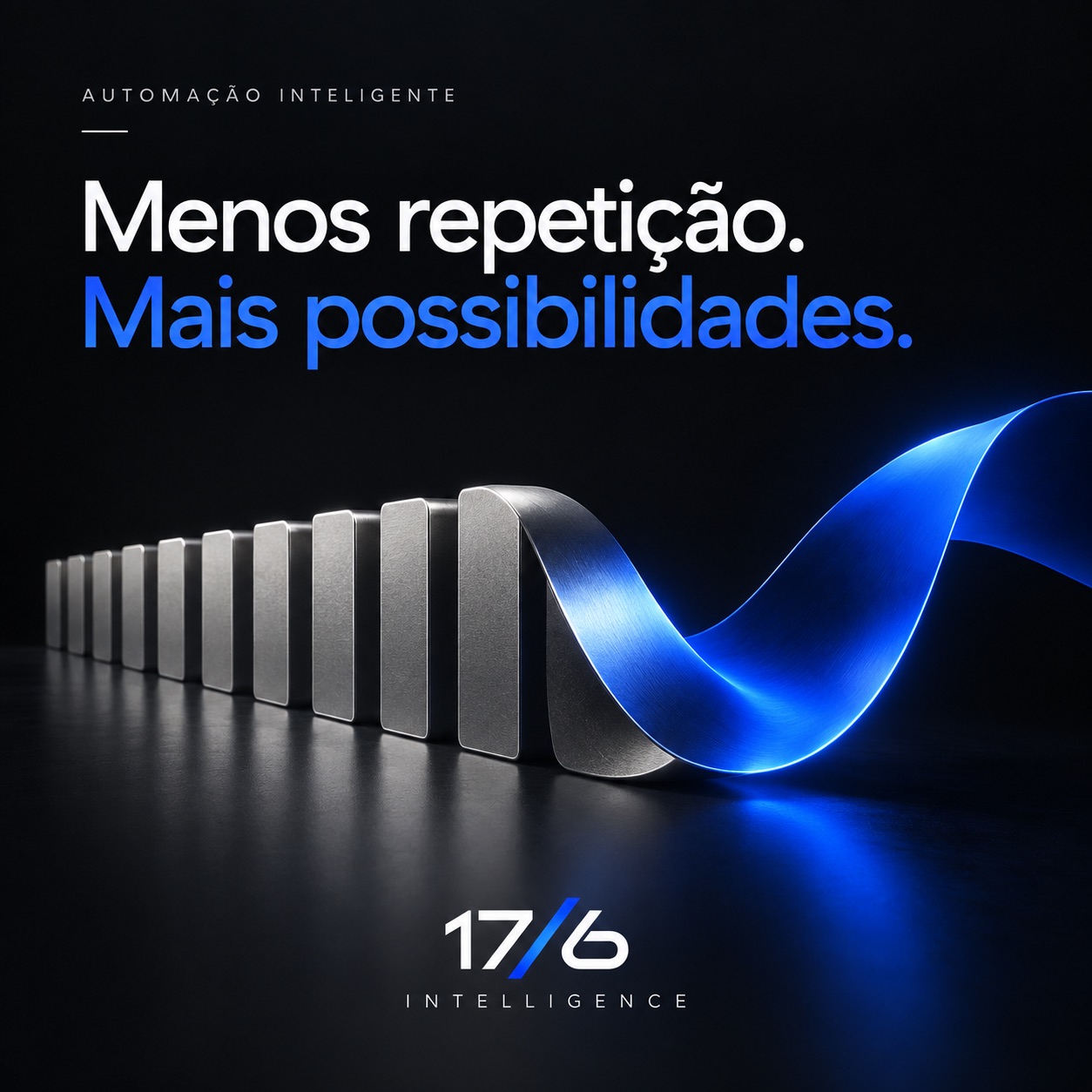 Menos repetição. Mais possibilidades.