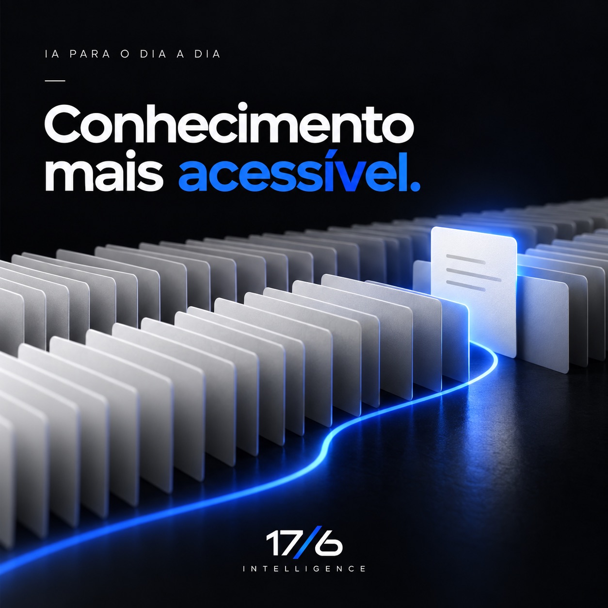 Conhecimento mais acessível.